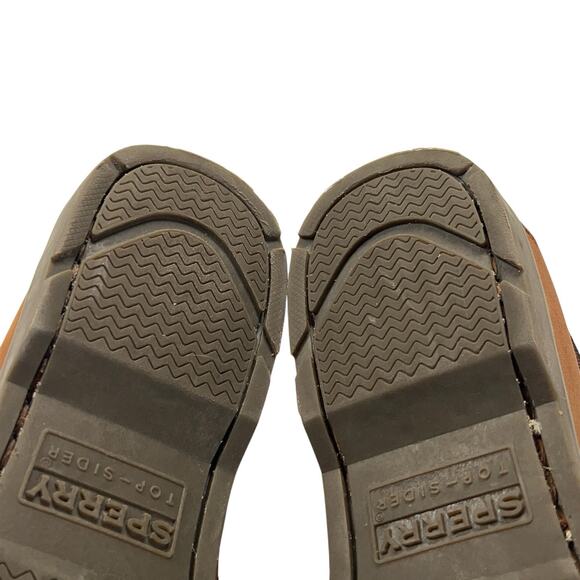 Sperry Top-Sider Mens Size 8.5M Authentic Original 2-Eye Boat Shoe Brown Leather - Picture 8 of 10